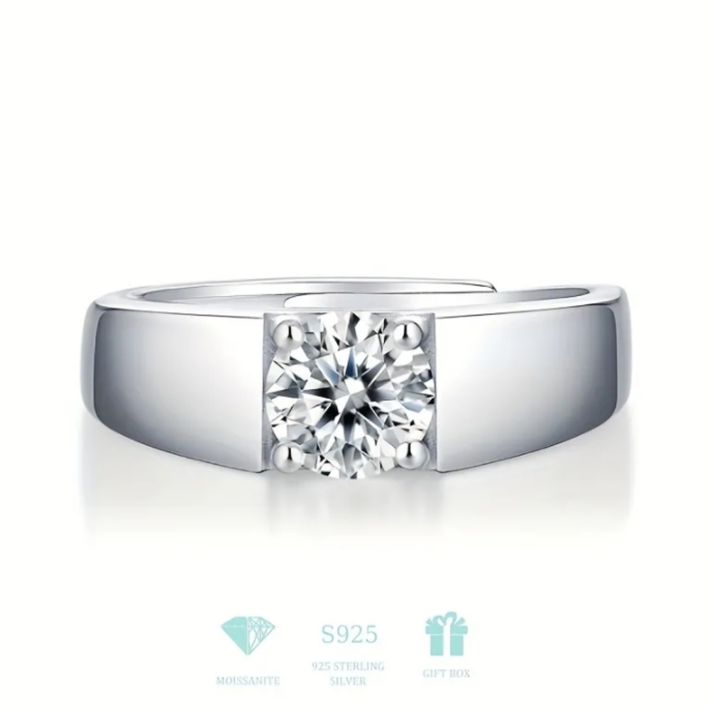 1 Carat Moissanite Ring!